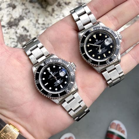 rolex submariner transitional model 16800|rolex submariner 16800 vs 16610.